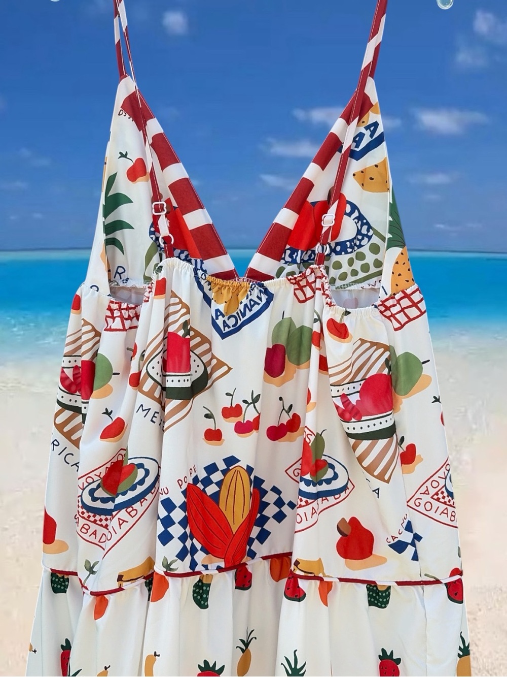 Farm Rio inspired tropical maxi - Picture 5 of 10